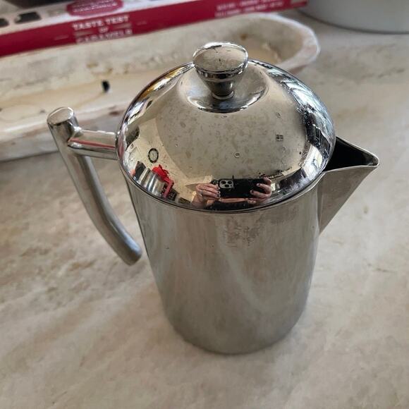 Frieling stainless steel double walled insulated hot beverage server coffee - Picture 2 of 12